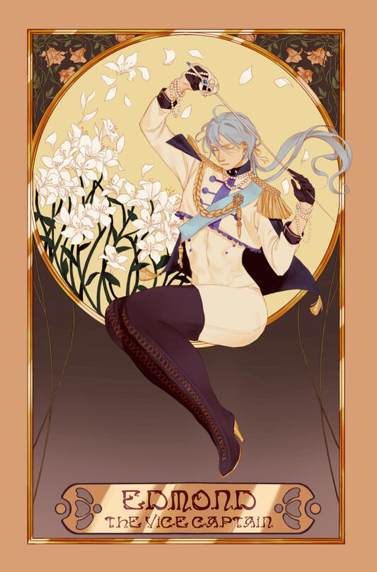 Edmond fanart for Dressed to the Nines zine