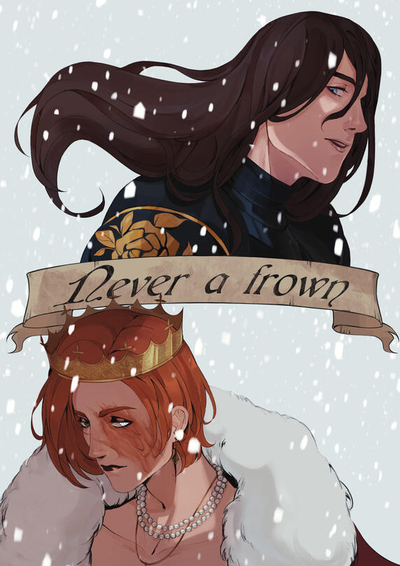 Never a Frown - oc art