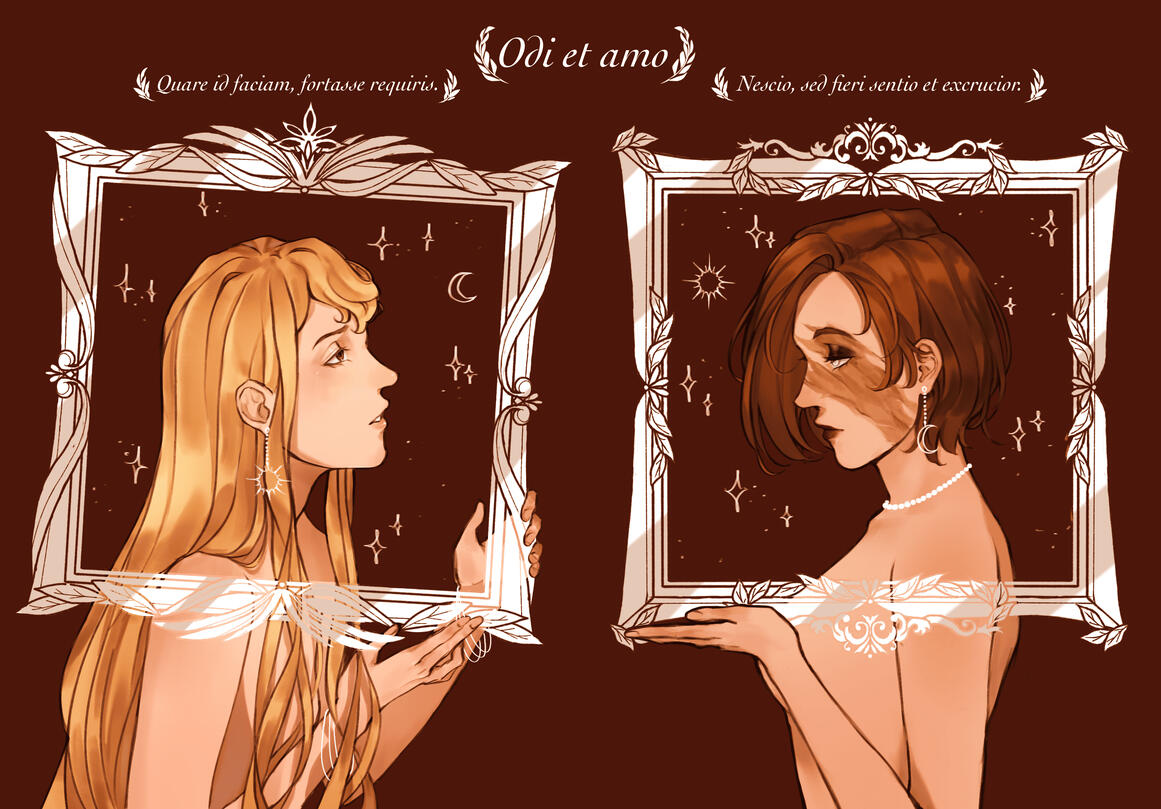 Monille odi et amo - oc art