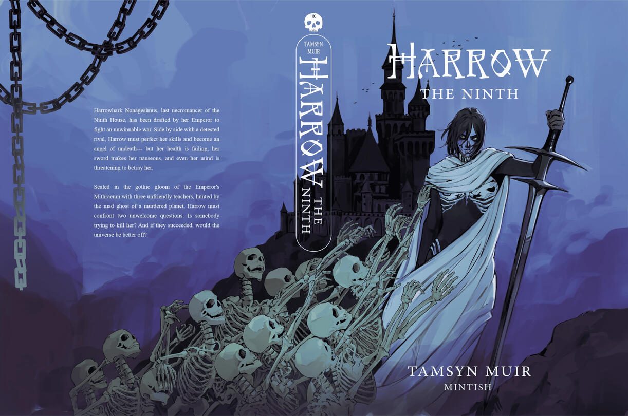 Harrow the Ninth - book cover redraw